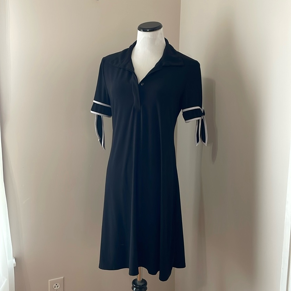 Black spandex dress